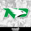 North Dakota Fighting Hawks Vinyl Sticker