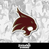Texas State Bobcats Vinyl Sticker