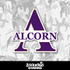 Alcorn State Braves Vinyl Sticker