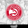 Atlanta Hawks Vinyl Sticker