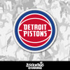 Detroit Pistons Vinyl Sticker