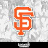 San Francisco Giants Logo Vinyl Sticker
