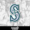 Seattle Mariners Logo Vinyl Sticker