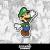 Paper Luigi Vinyl Sticker