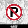 No parking Logo Vinyl Sticker