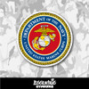 United States Marine Corps Vinyl Sticker
