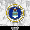 United States Department of the Air Force Vinyl Sticker