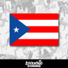 Puerto Rico Flag Vinyl Sticker
