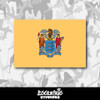 New Jersey State Flag Vinyl Sticker