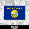Montana State Flag Vinyl Sticker