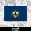 Vermont State Flag Vinyl Sticker