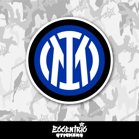 Inter Em Sticker Inter Milan Vinyl Sticker - Eccentric Stickers
