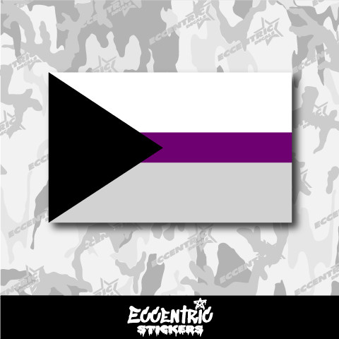 Demisexuality Pride Flag Vinyl Sticker