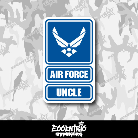 U.S. Air Force Uncle Vinyl Sticker