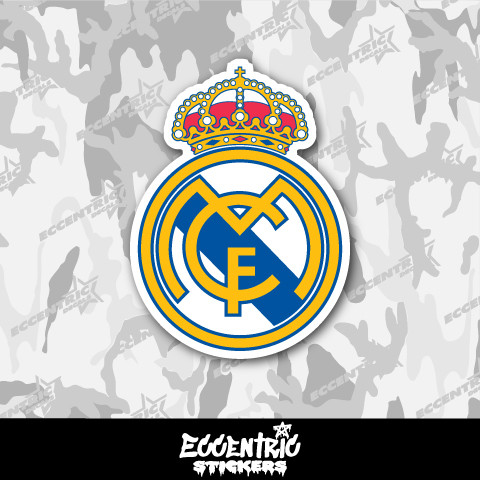Real Madrid Vinyl Sticker