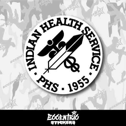 Indian Health Service logo Vinyl Sticker