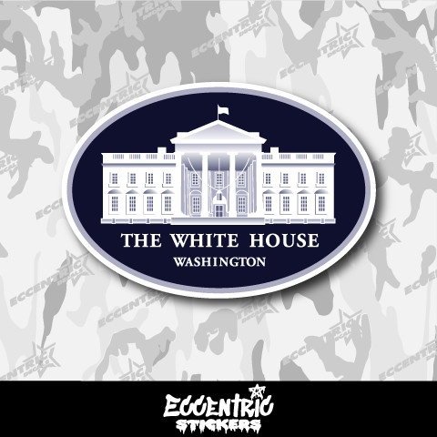 United States White House Logo Vinyl Sticker