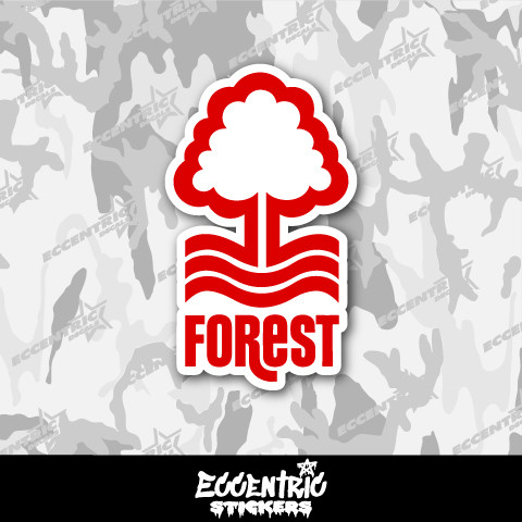 Nottingham Forest F.C. Vinyl Sticker