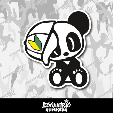 JDM Panda Vinyl Sticker