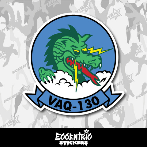 US Navy Electronic Attack Squadron 130 (VAQ-130) Vinyl Sticker