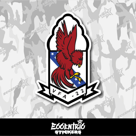 US Navy Strike Fighter Squadron 22 (VFA-22) Vinyl Sticker