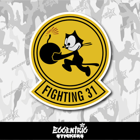 US Navy Strike Fighter Squadron 31 (VFA-31) Vinyl Sticker