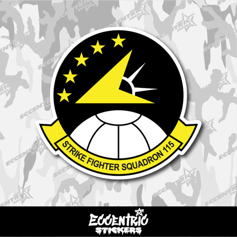 US Navy Strike Fighter Squadron 115 (VFA-115) Vinyl Sticker