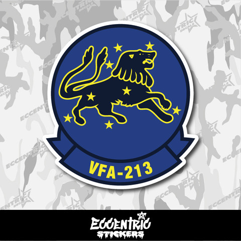 US Navy Strike Fighter Squadron 213 (VFA-213) Vinyl Sticker