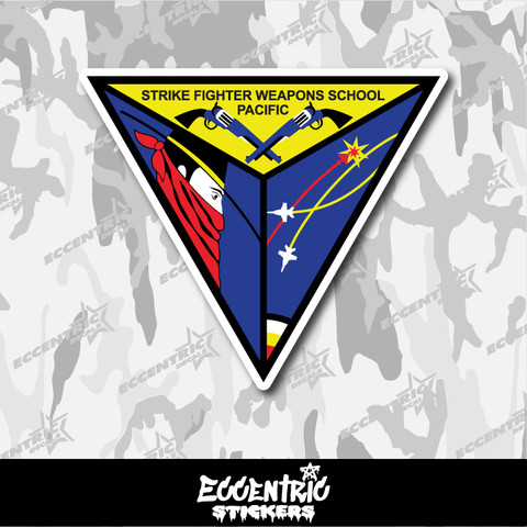 US Navy Strike Fighter Weapons School Pacific Vinyl Sticker