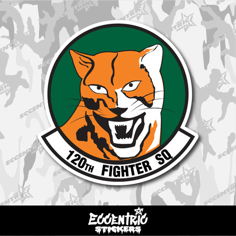 Air National Guard 120th Fighter Squadron (120 FS) Vinyl Sticker