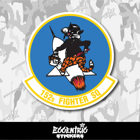 Air National Guard 152nd Fighter Squadron (152 FS) Vinyl Sticker