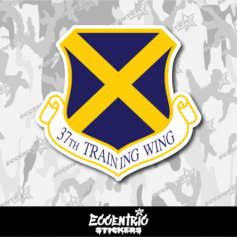 US Air Force 37th Training Wing Vinyl Sticker