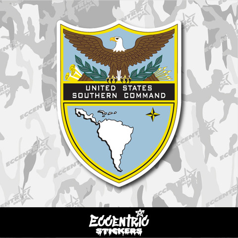 United States Southern Command (USSOUTHCOM) Vinyl Sticker