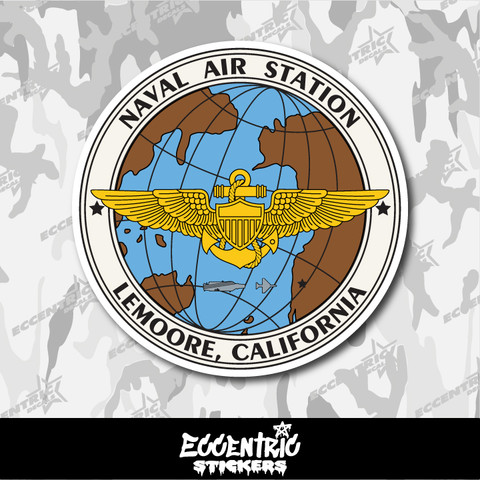 Naval Air Station Lemoore in California Vinyl Sticker