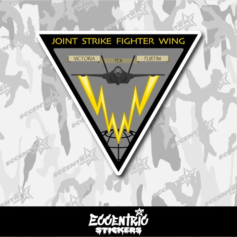 US Navy Joint Strike Fighter Wing (JSFW) Vinyl Sticker