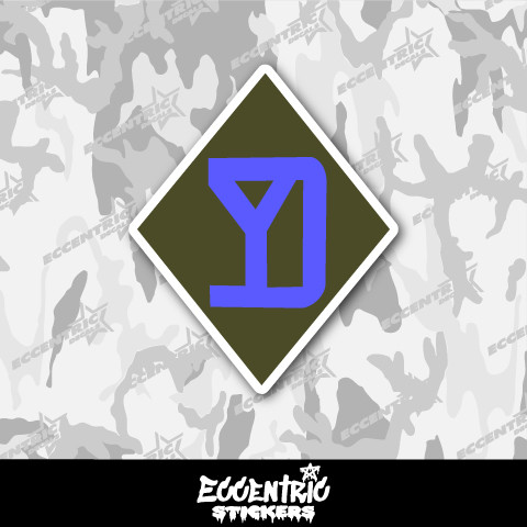 26th Infantry Division Vinyl Sticker