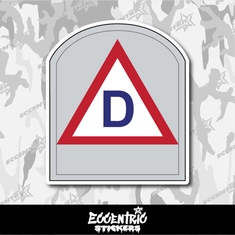 US Army 39th Infantry Division Vinyl Sticker