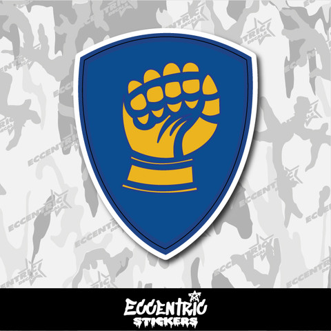 US Army 46th Infantry Division Vinyl Sticker