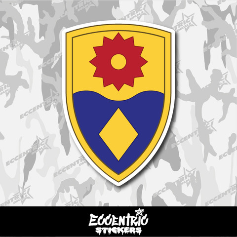 US Army 49th Military Police Brigade Vinyl Sticker