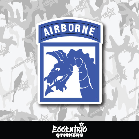 U.S. Army XVIII Airborne Corps Vinyl Sticker