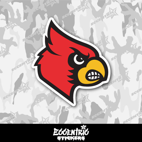 Louisville Cardinals Vinyl Sticker