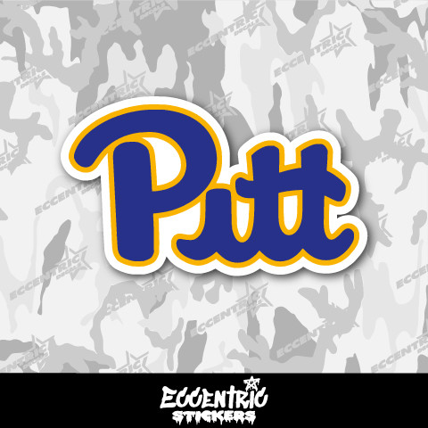 Pittsburgh Panthers Vinyl Sticker