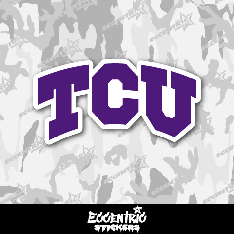TCU Horned Frogs Vinyl Sticker