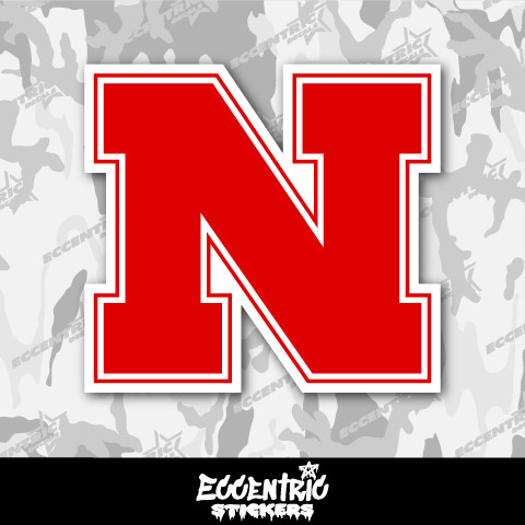 Nebraska Cornhuskers Vinyl Sticker
