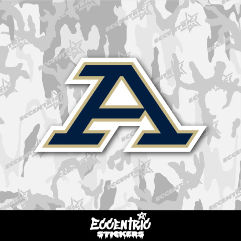 Akron Zips Vinyl Sticker