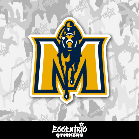 Murray State Racers Vinyl Sticker