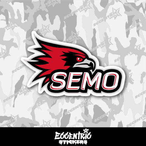 Southeast Missouri State Redhawks Vinyl Sticker
