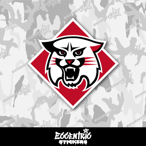 Davidson Wildcats Vinyl Sticker