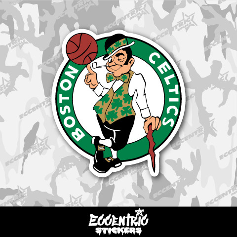 Stickers Vinyl Celtics - Haute Qualité - Multi-couleurs - Fabriqués Aux USA