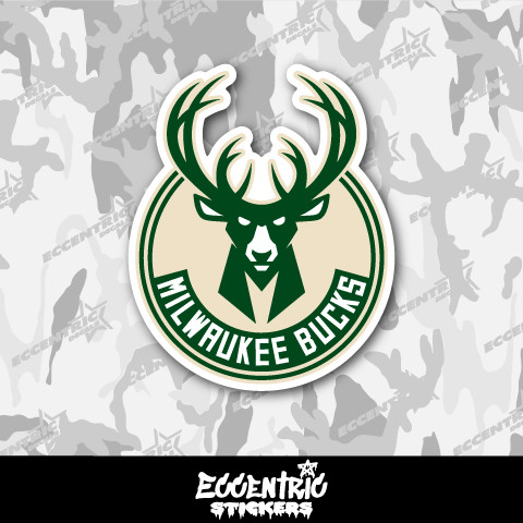 Milwaukee Bucks Vinyl Sticker